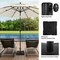 Pure Garden 44lbs Square Umbrella Stand Outdoor Base, Black 50-LG1358 - alternate 7